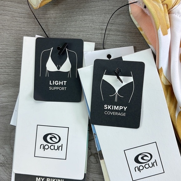 ☀️RIP CURL☀️ NAMOTU FIXED TRI NAMOTU SKIMPY PANT BIKINI SET - Picture 15 of 15